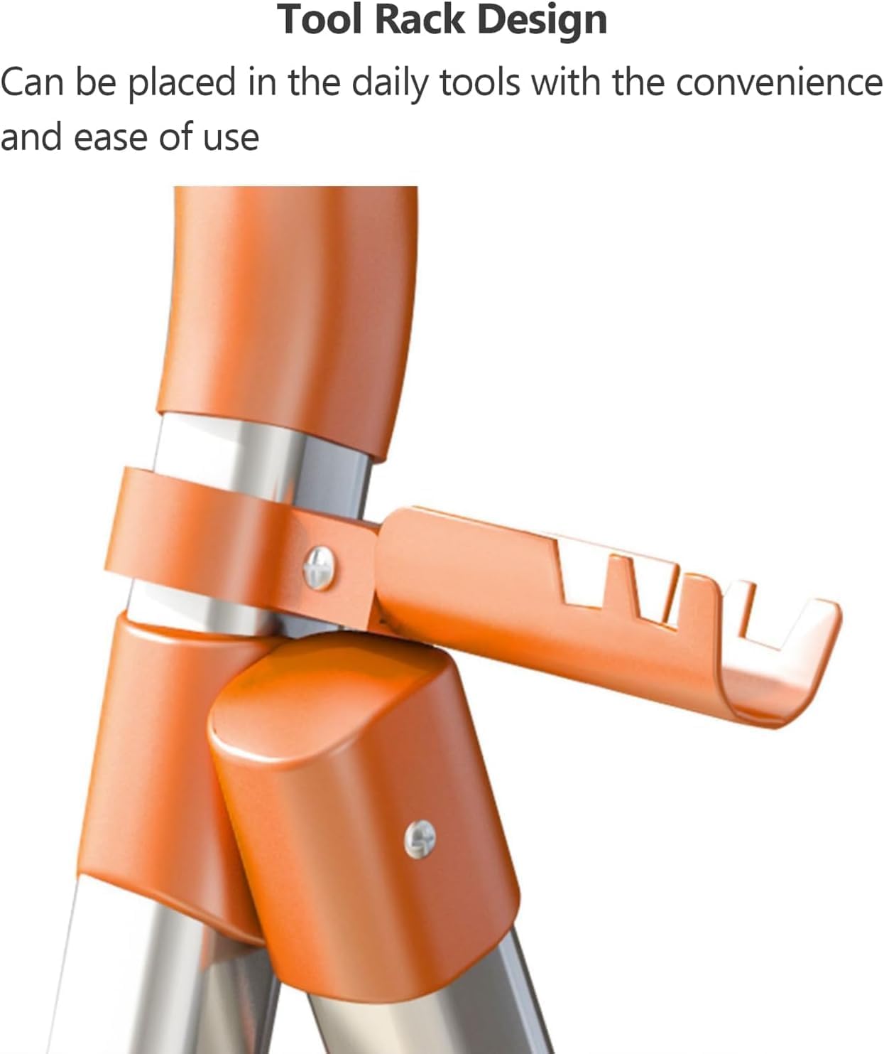 New Ladders Step Ladders 4 Step Ladder Lightweight Aluminum Alloy Step Ladder with Storage Rack and Utility Handle 330lb Folding Ladder Save Space