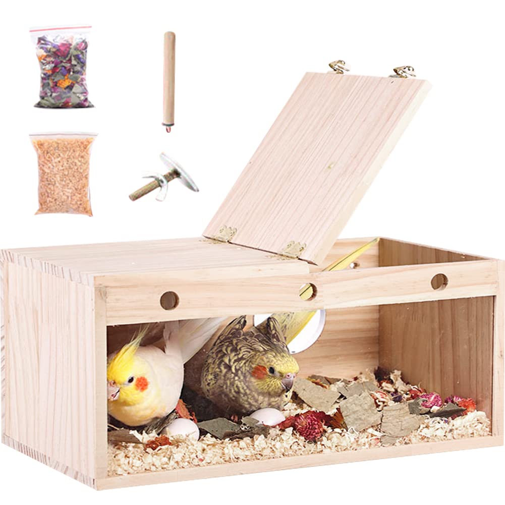 Buy Kelendle Parakeet Nesting Box Bird Hatching Nest Cockatiel Nesting