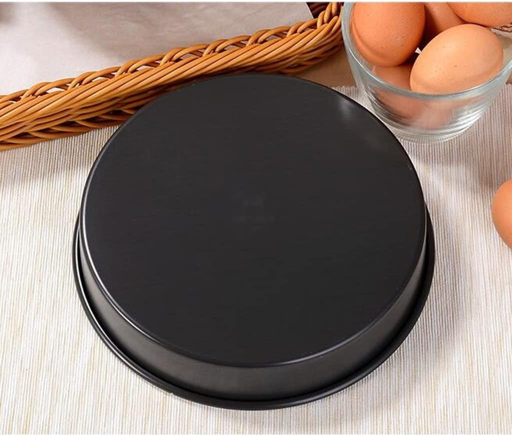 Nonstick Baking Pan for Cooking Pizza Pan Black Pizza Tray Pizza Crisper Pan Pizza Baking Tray Bakeware for Home Restaurant Kitchen Grill Microwave, Cooking, Casserole Dish and Daily Use, ( )