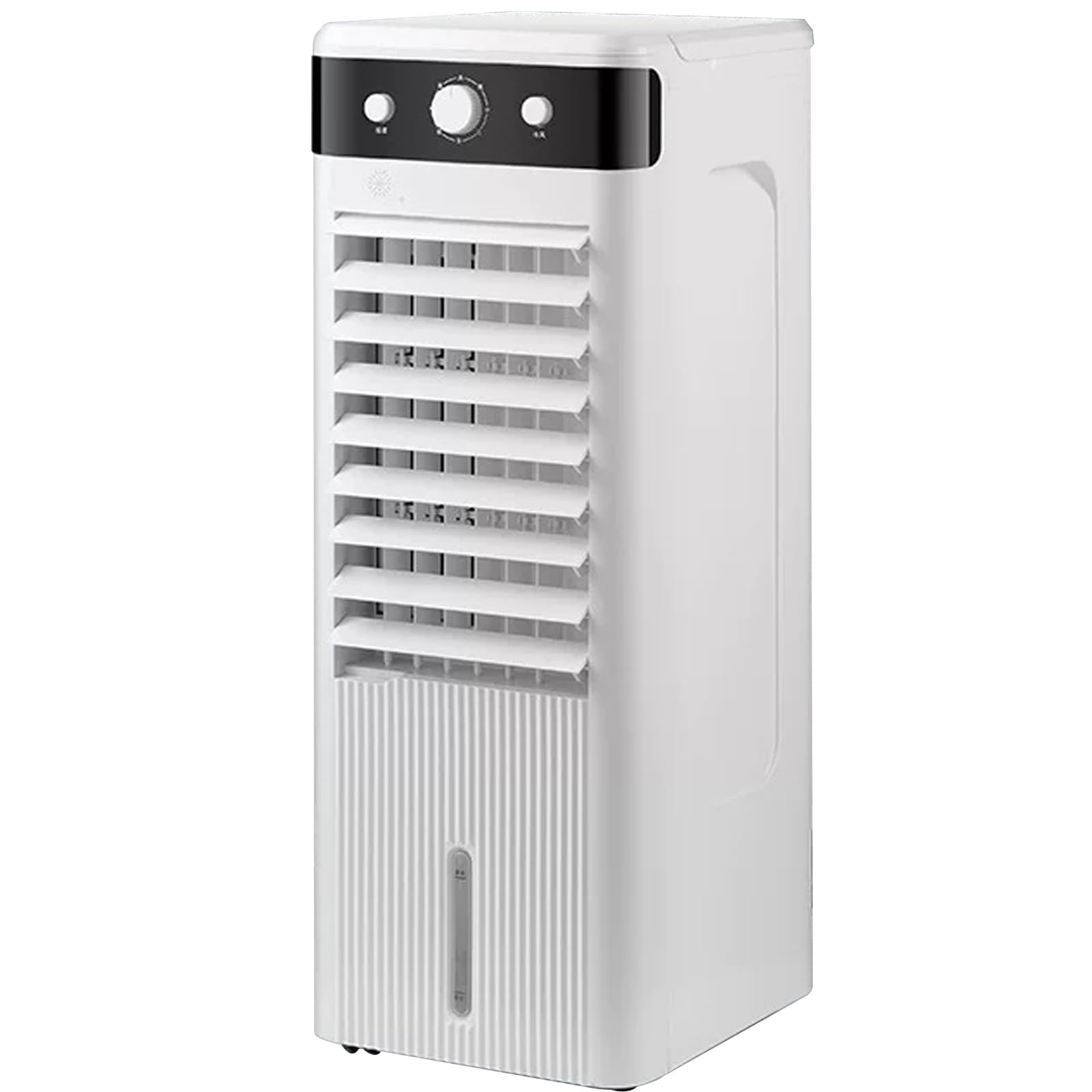 Portable Air Conditioner, Standing AC Unit for Bedroom, Evaporative Cooler with 5L Tank, Auto Oscillating, 3 Speeds