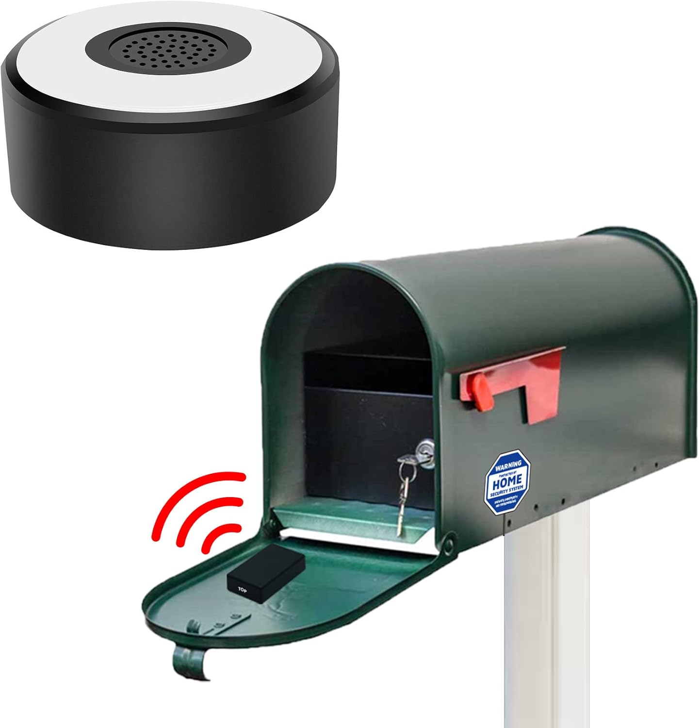 Wireless Alarm System, Mailbox Alarm Wireless Long Range, Instant Alert