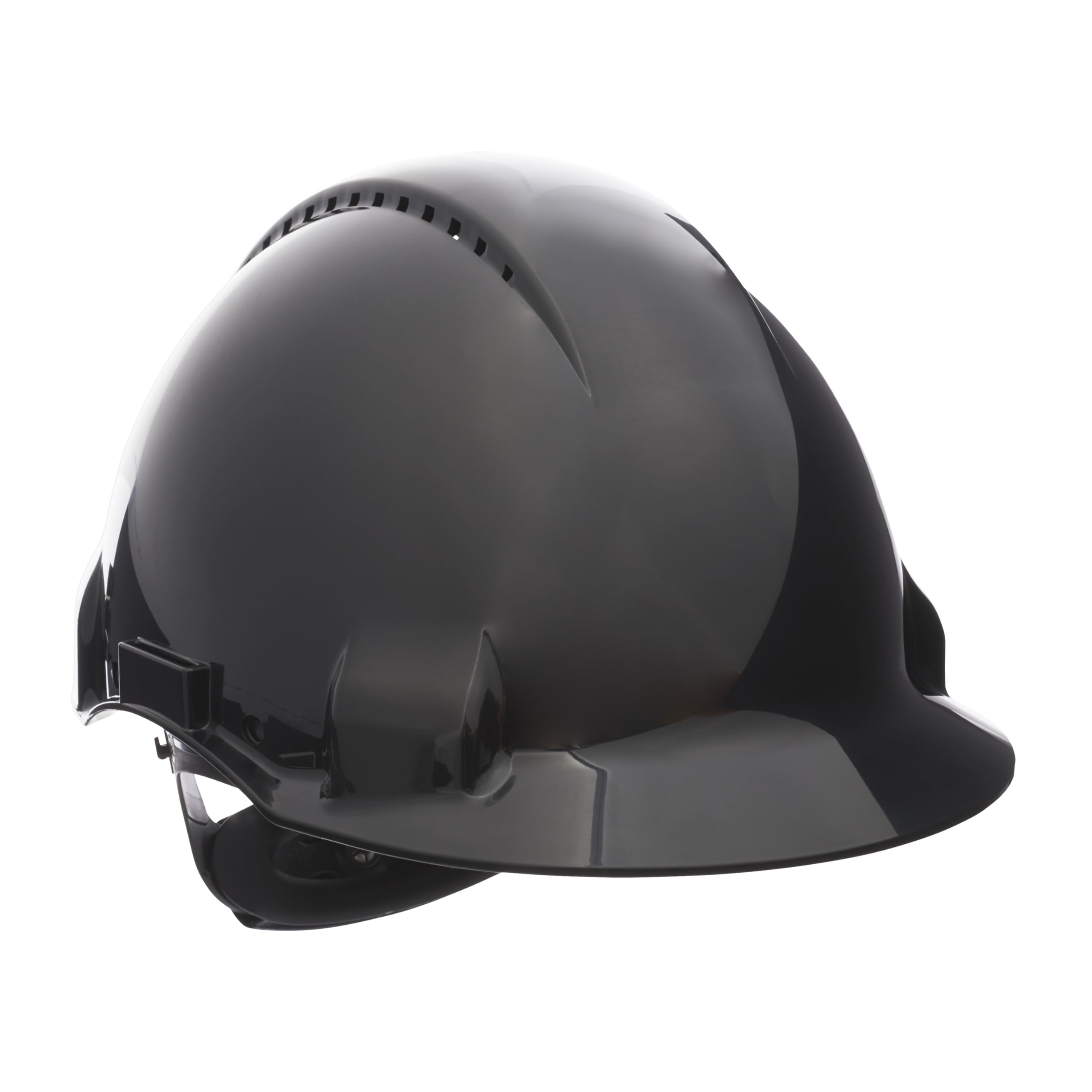 3M Schutzhelm, Uvicator, Ratschenverschluss, belüftet, Kunststoffschweißband, Schwarz, G3000NUV-SV