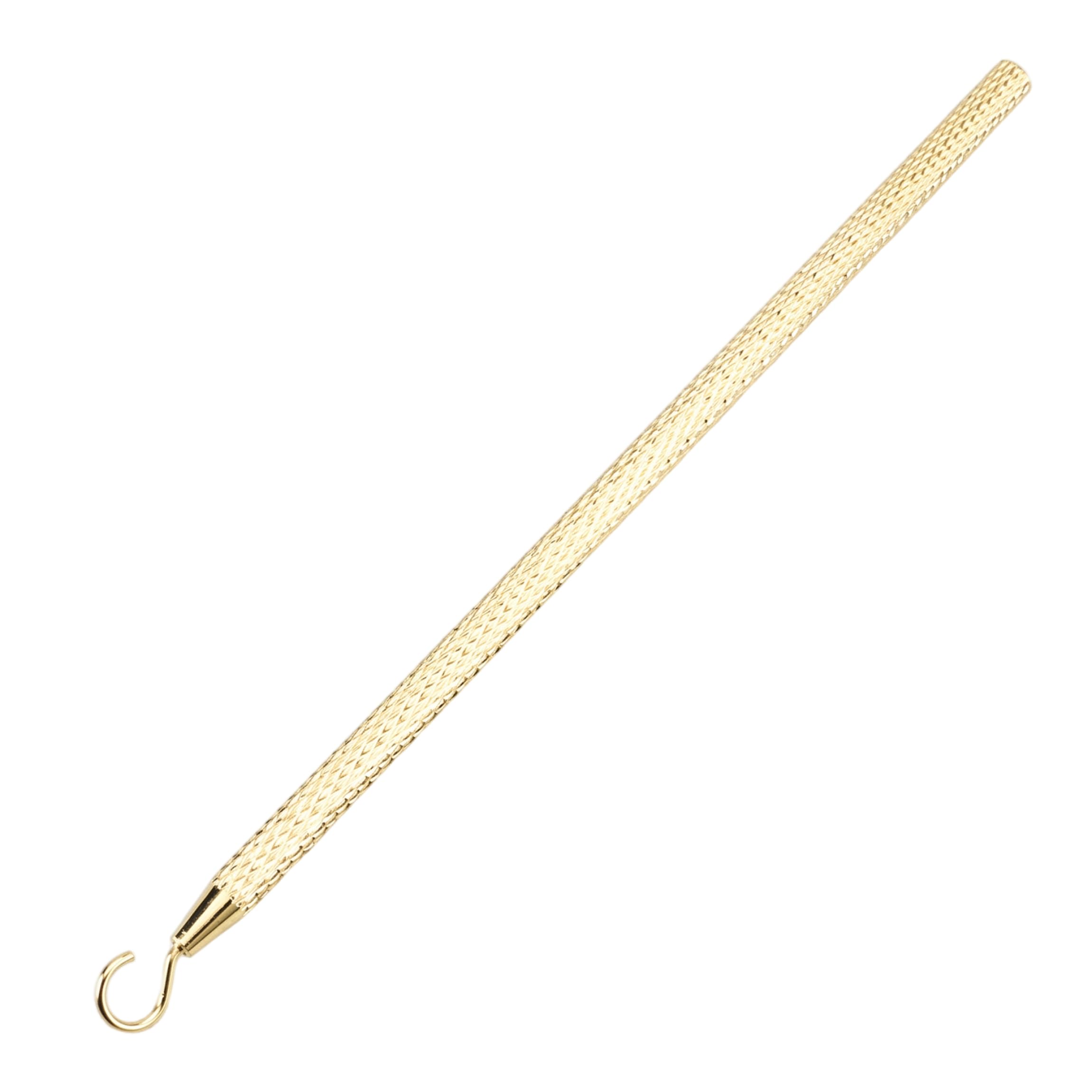 Elyebxj 1-Pack Multi-functional Metal Bracelet Clasp Helper Tool, for Jewelry Wearing & Note Holding, Gold
