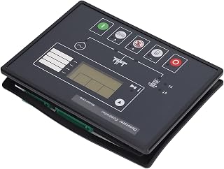 Automatic Diesel Generator Controller, Automatic Start Stop Self Starting Control Panel 100‑700V Multi Protection Functions for Various Models