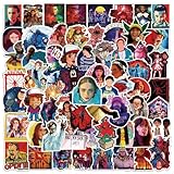 Stranger Season 5 Things Stickers 100Pcs- Things 5 Movie Theme Stickers Decals - Waterproof Vinyl Easy Stick & Removeable for Fans Lover Scarpbook Window Tumblers Water Bottles Teens