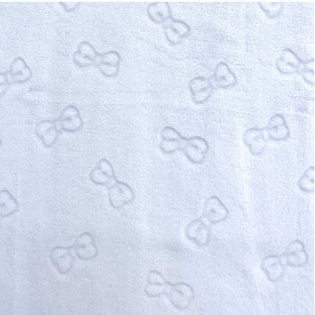 hobbymio.it Copertina da Culla da ricamare a Punto Croce, Coperta da Culla con Tela Aida in Soft Pile, fiocchetti Azzurro