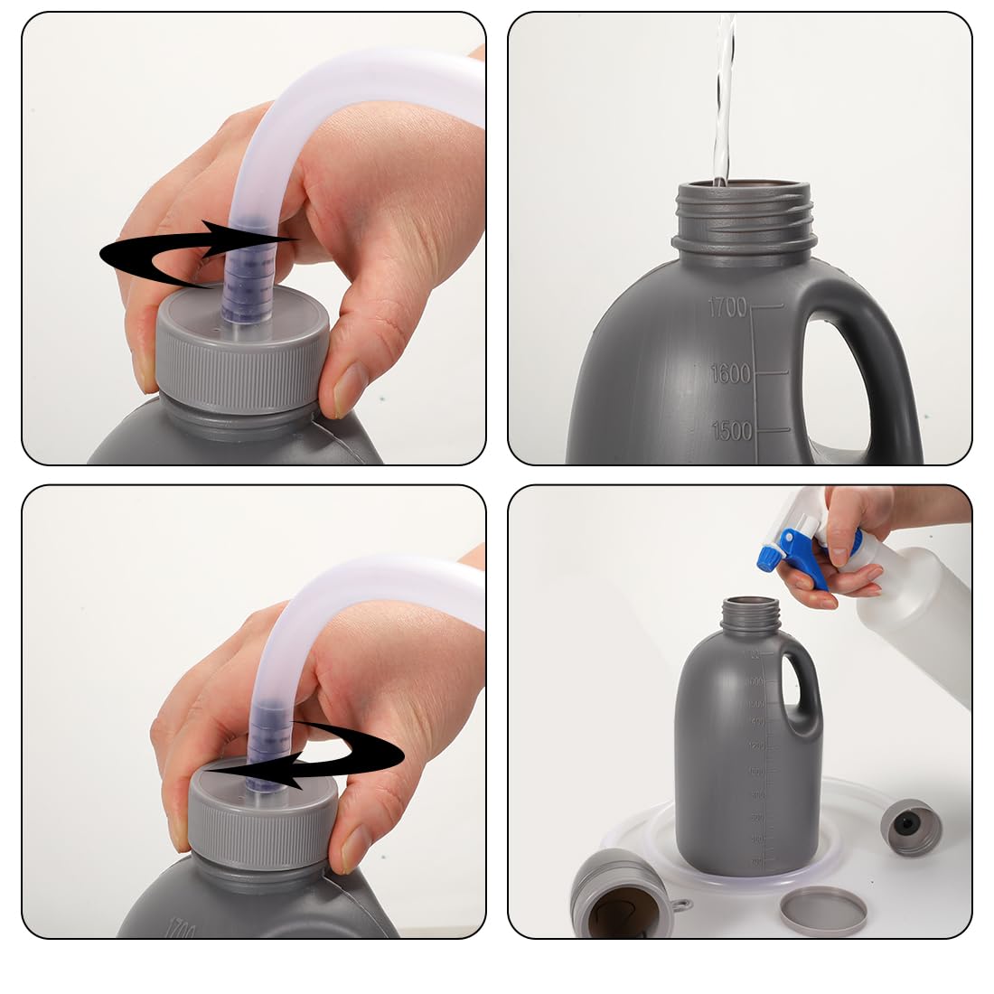 Portable Male Urinal - Spill Proof & Leak-Free -7 Portable Male Urinal - Spill Proof & Leak-Free -7