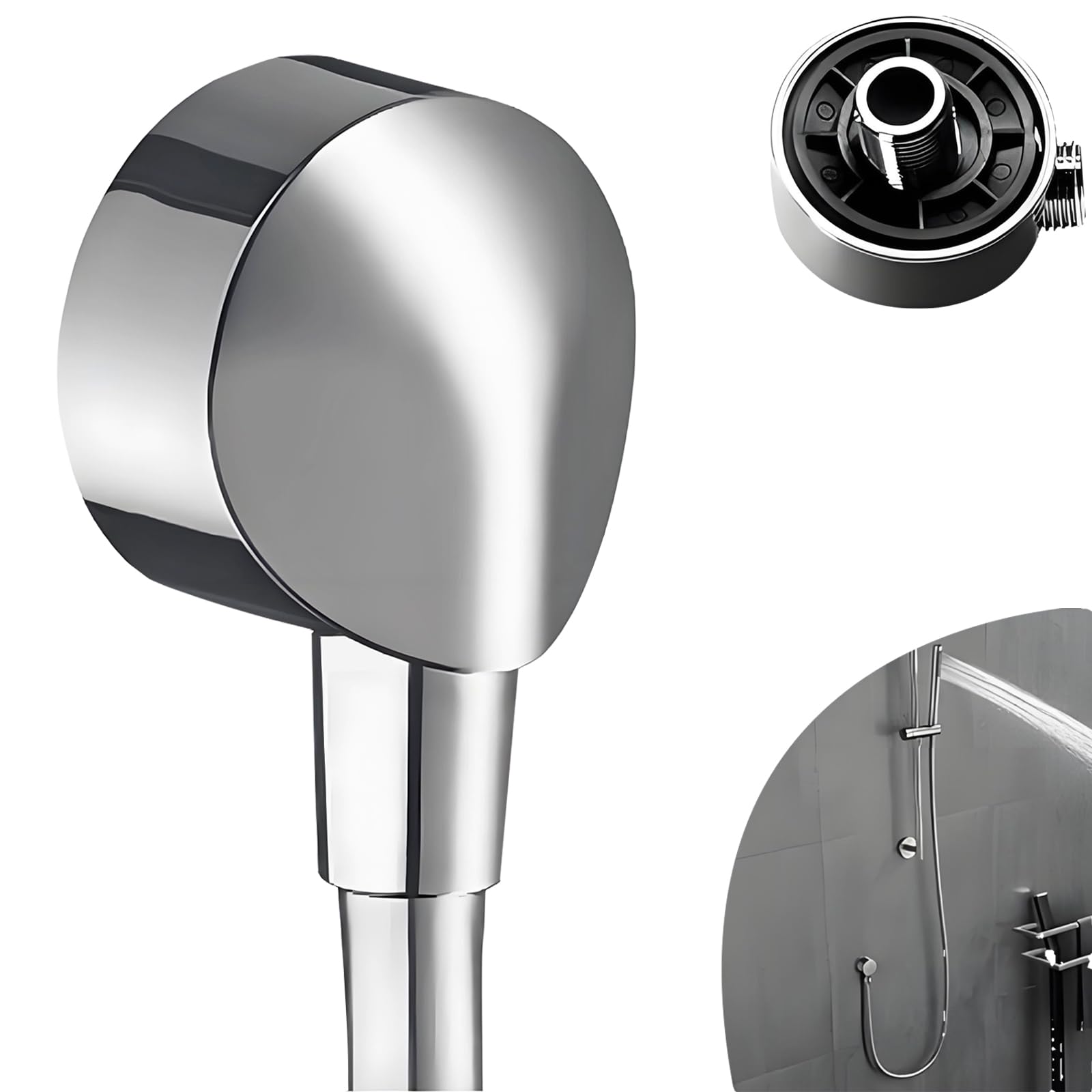 Système de douche mural de rechange pour remplacer un raccordement usé ou fuyant