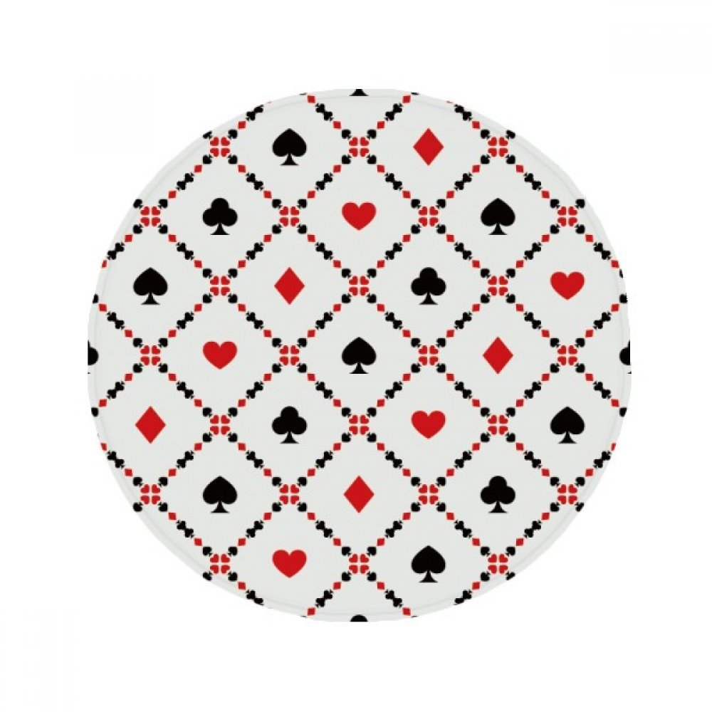Tapis de jeu multicolore anti-dérapant rond 50cm entrée