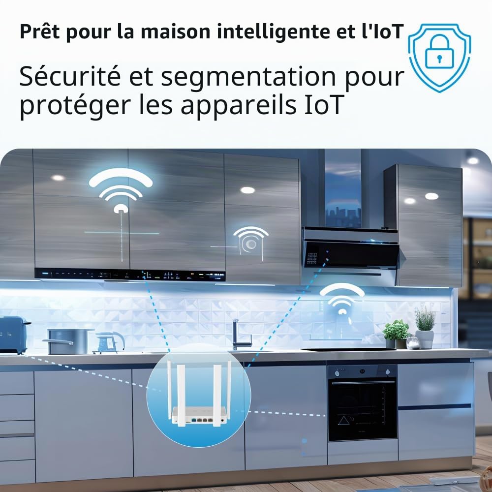 Keenetic Runner 4G (Version Allemande) Modem-routeur 4G Wi-FI maillé N300 avec commutateur Intelligent 4 Ports