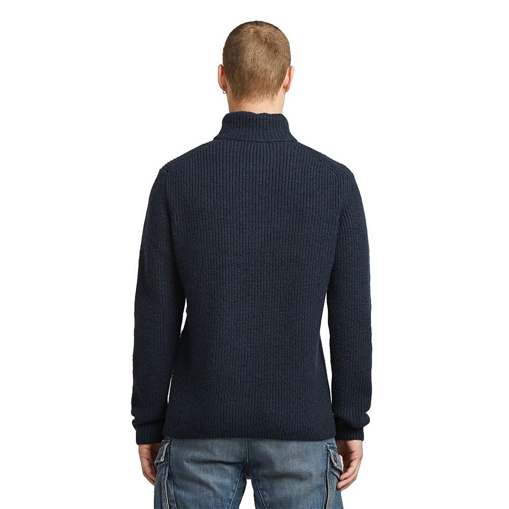 G-Star Double Collar Half Zip Knit Suéter pulóver Hombre