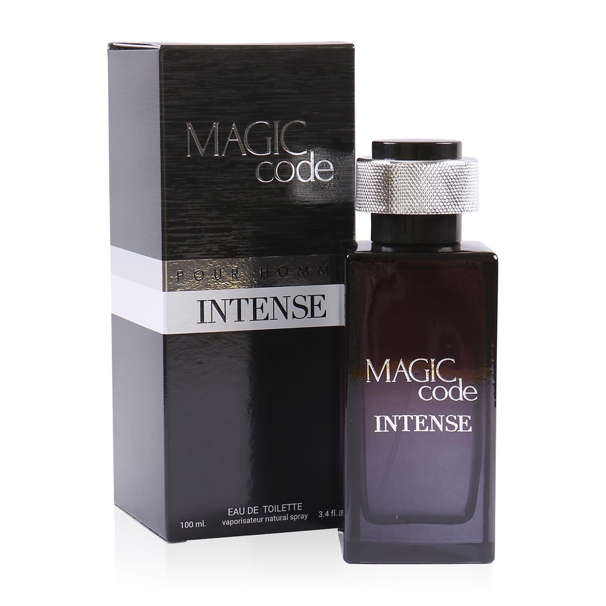 Magic Code Intense Spray Cologne - Eau De Toilette for Men - 3.4 fl.oz