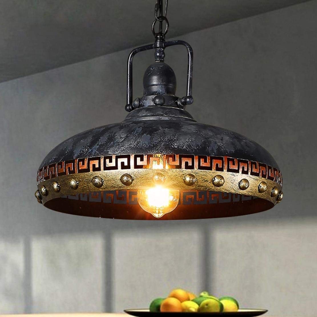 Suspension E27 restaurant lustre rétro vintage pour décoration de table de bistrot - 6