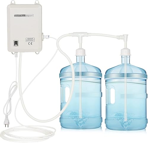 Miniatura 8 de Sistema de bomba dispensadora de agua para botellas autocebante 110V AC enchufe estadounidense bomba de agua potable de un solo tubo apto para grado
