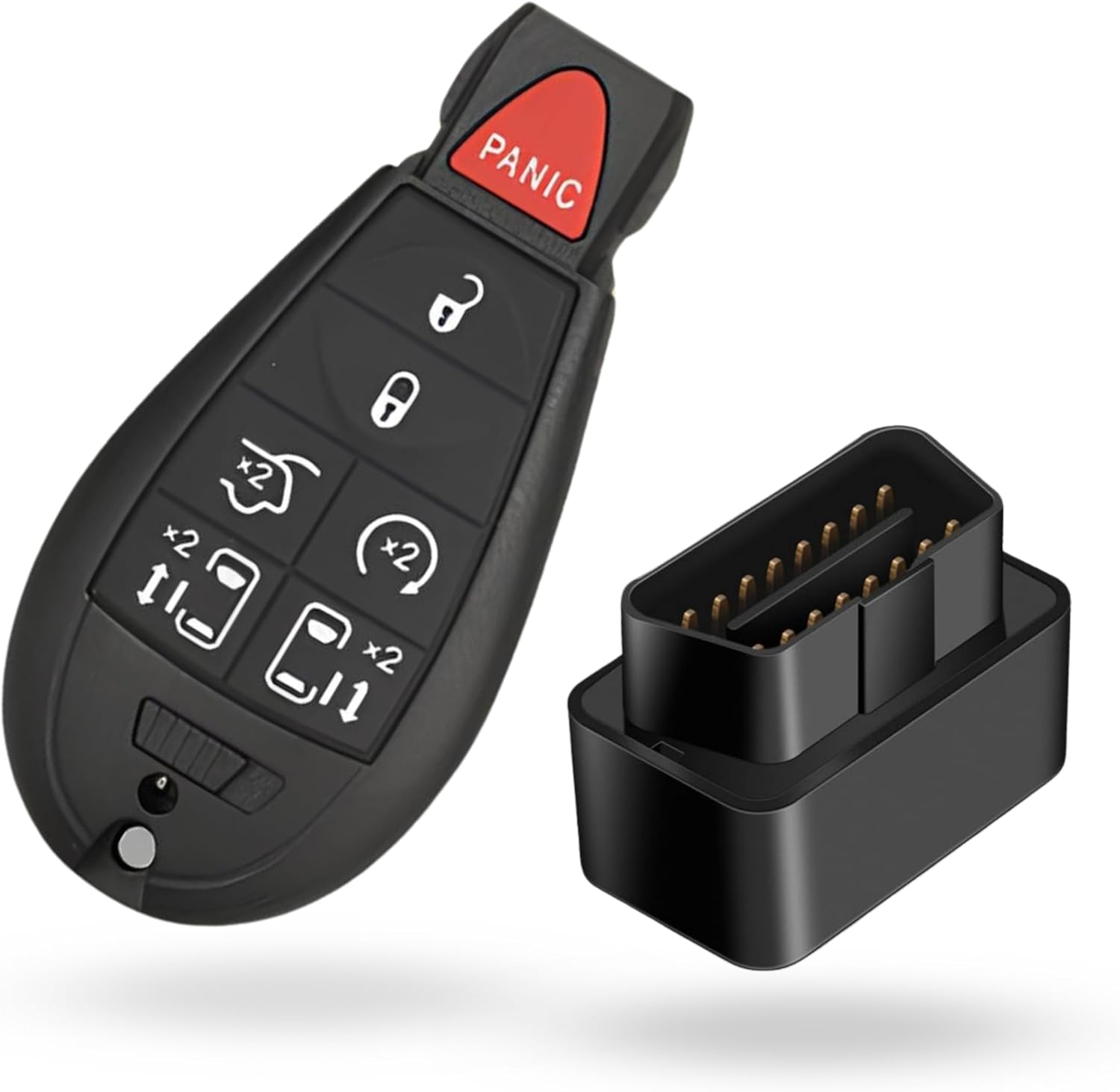 Keyless Entry Remote Compatible for Chrysler Town and Country Dodge Grand Caravan 2008 2009 2010 2011 2012 2013 2014 2015 2016 2017 2018 Car Keyless Entry Remote Control M3N5WY783X IYZ-C01C - Image 5