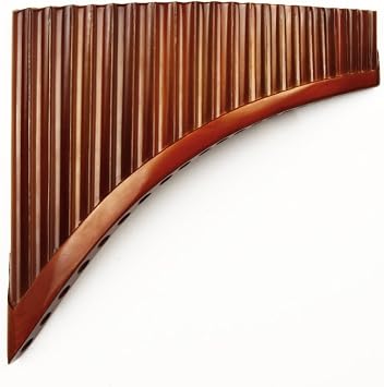 Chinese Pan Flute 22 Pipes Chinese Traditional Musical Instrument Pan Pipes in Key G and Right Hand