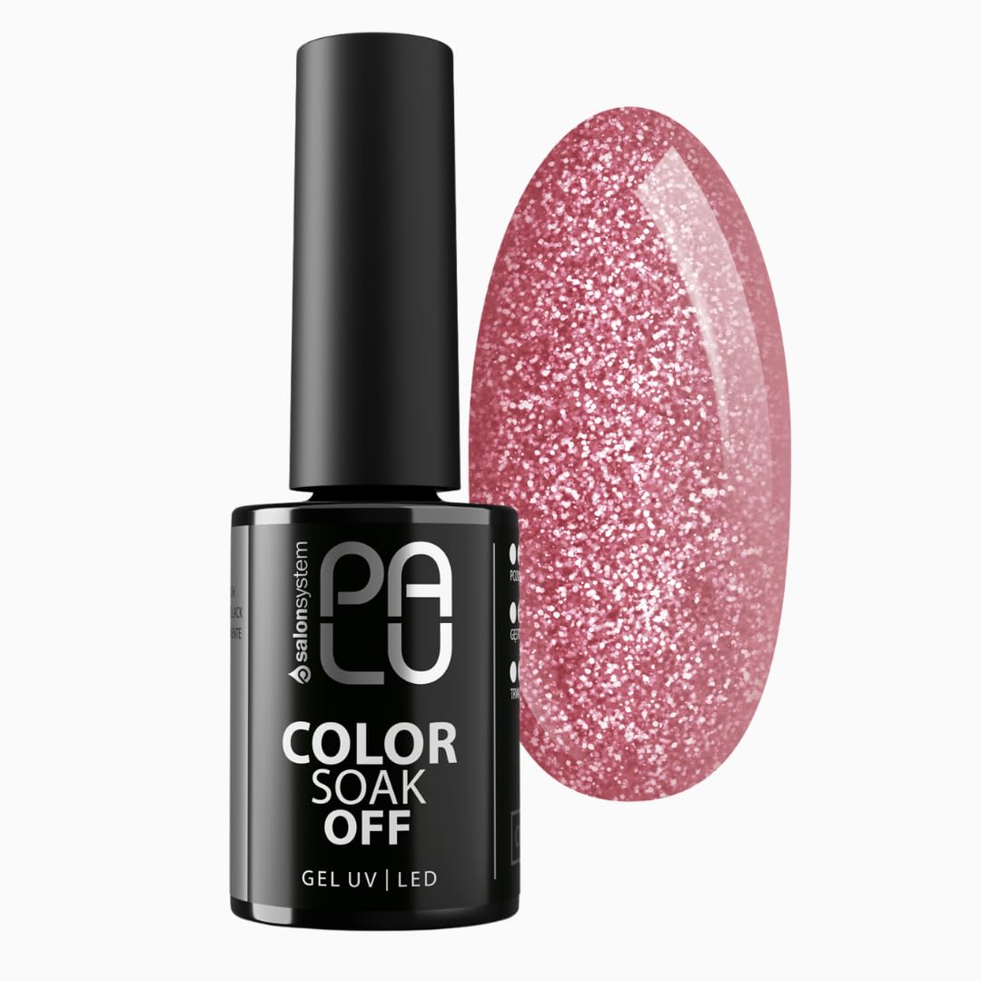 PALU - Nagellack für UV und LED Lampe - UV Farblack - Intensiver Glanz, mitteldichte Konsistenz, Deckkraft bereits nach 1-2 Schichten - Haltbarkeit bis zu 3 Wochen, 11 g, Wroclaw Ww3