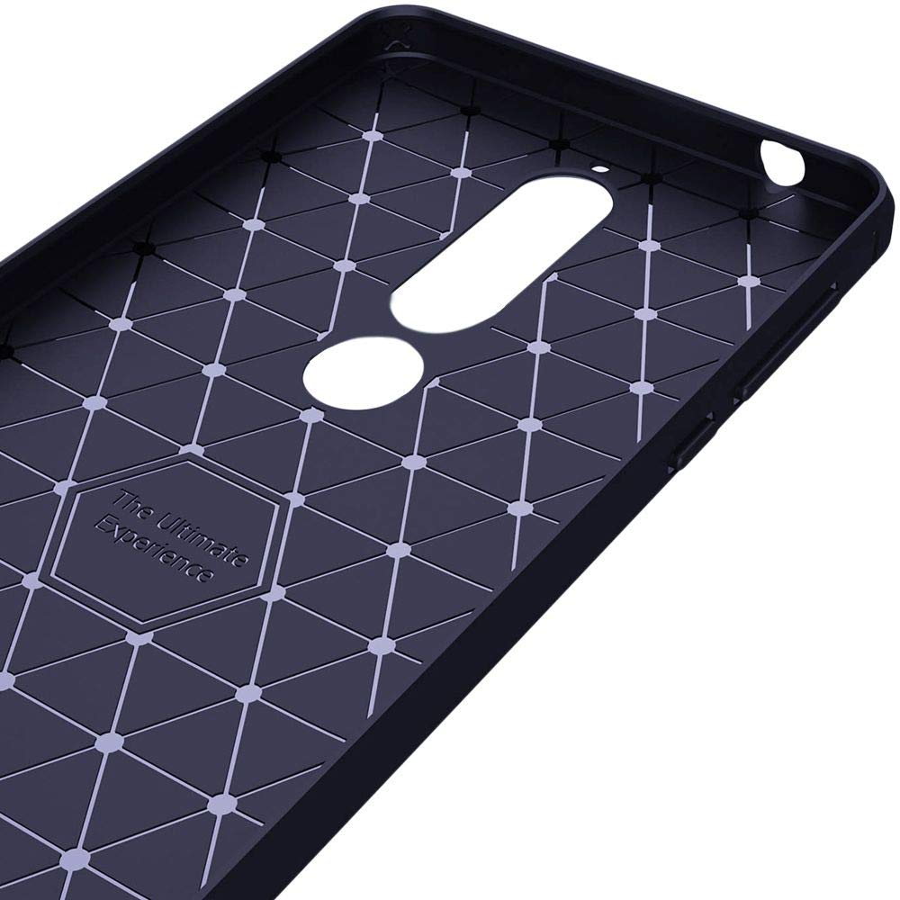 ebestStar - Cover per Nokia Nokia 6 (2018), Custodia Silicone Trasparente, Protezione TPU Antiurto, Morbida Sottile Slim, Trasparente