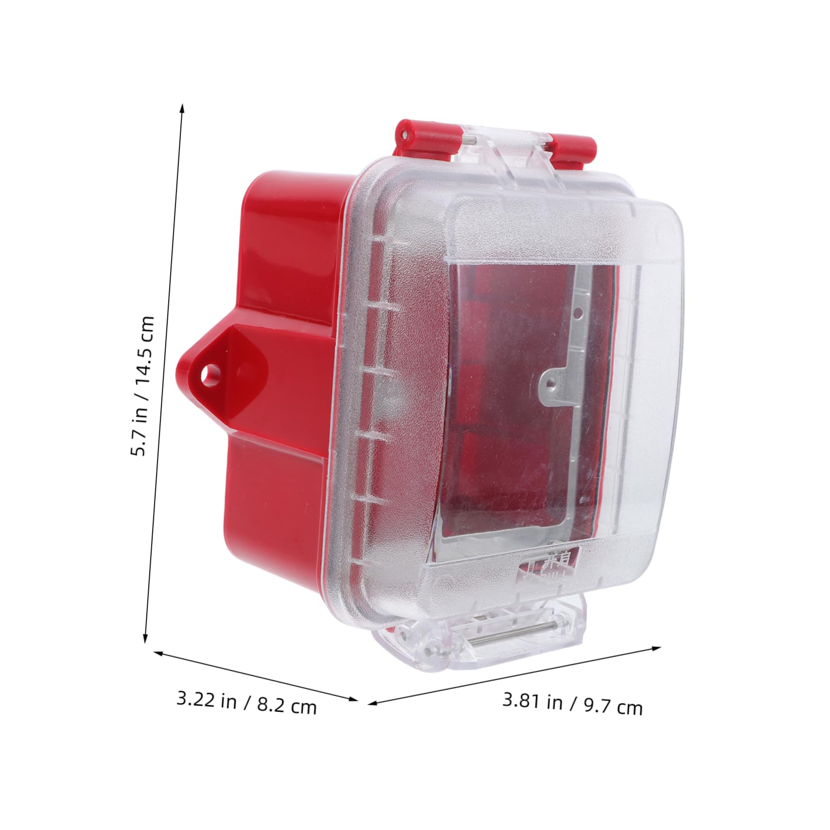 Gatuida Protectora Transparente para Botón de Alarma Manual Sap Panel de Emergencia Resistente la Compatible con Sistema Sensor Instalación y Uso
