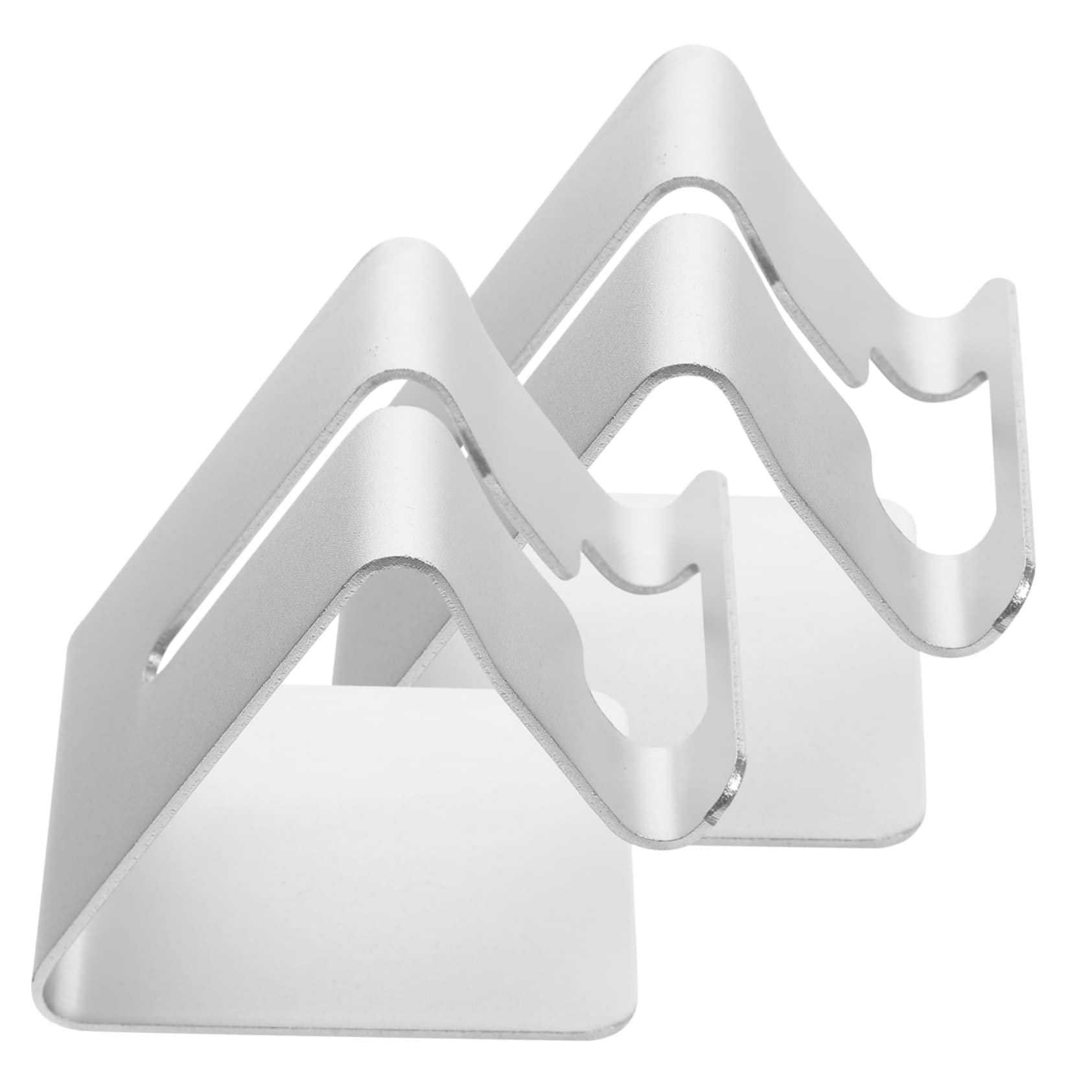 jojofuny 6pezzi Supporto Per Telefono Da Scrivania Alluminio Da Design Stabile e Portatile Per Videochiamate e Streaming Supporto Per Smartphone e Tablet Resistente e Pratico Per Ufficio e