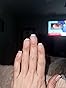 GAOY French Manicure Kit, Nail Stamper and 2Pcs Gel Nail Polish, Include Nude Jelly Pink White Colors for French Tip, UV Light Cure