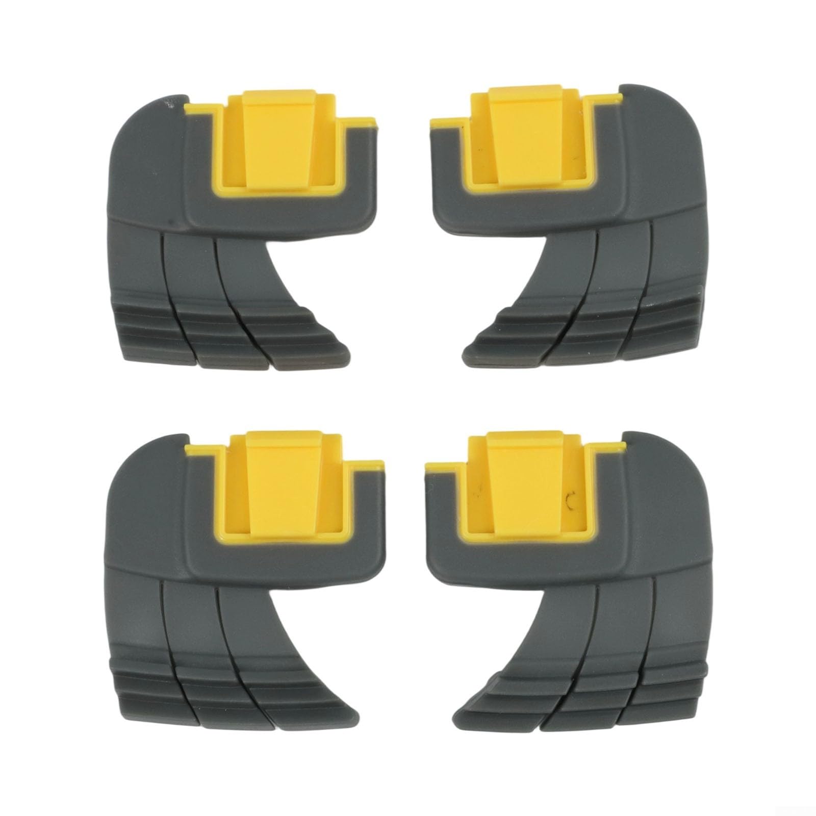 Cyclonic R0714400 - Kit de repuesto para limpiador robótico de piscinas Zodiac MX8/MX6, 4 cepillos para mantenimiento de piscinas en el suelo, afloja la suciedad
