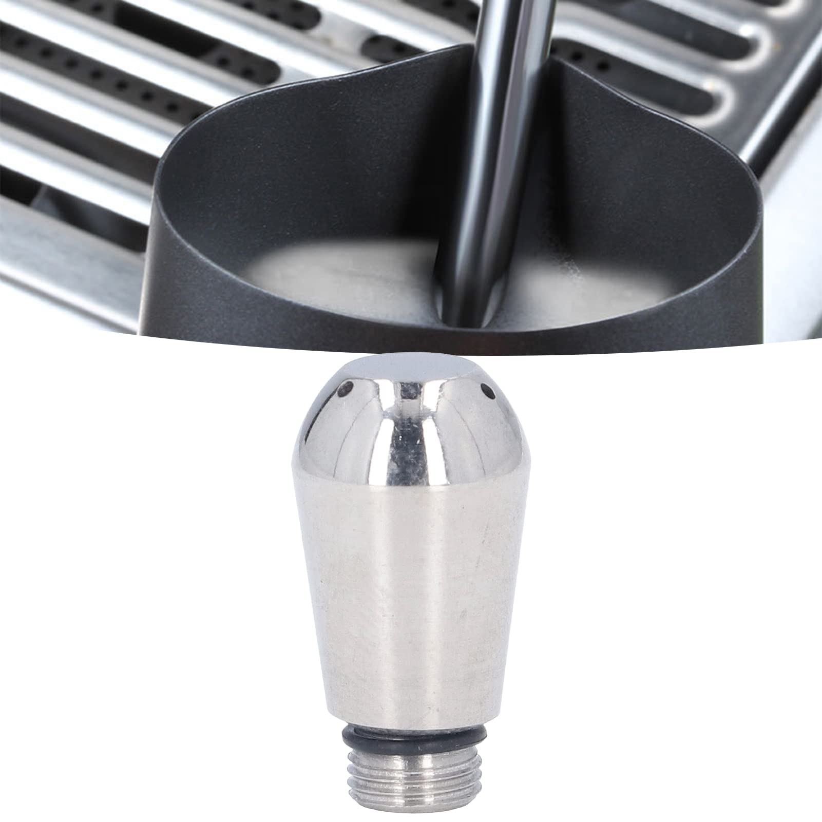 Coffee Maker Steam Wand Tip 1-Hole 304 Stainless Steel Milk