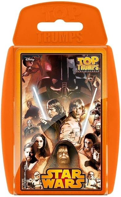 Star Wars 30 Classic Characters Top Trumps Family Card Game