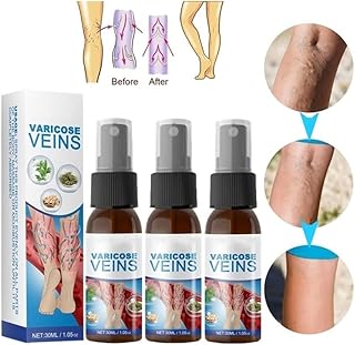Vein Healing Varicose Veins Treatment Spray, Varicose Veins Treatment for Legs, Vein Healing Varicose Veins Spray, Improve Blood Circulation (3pcs)