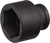 Vista 11 de Jetech Enchufe de impacto estándar de 1 pulgada con accionamiento de 3/4 de pulgada, fabricado con acero de aleación de cromo molibdeno, tratado