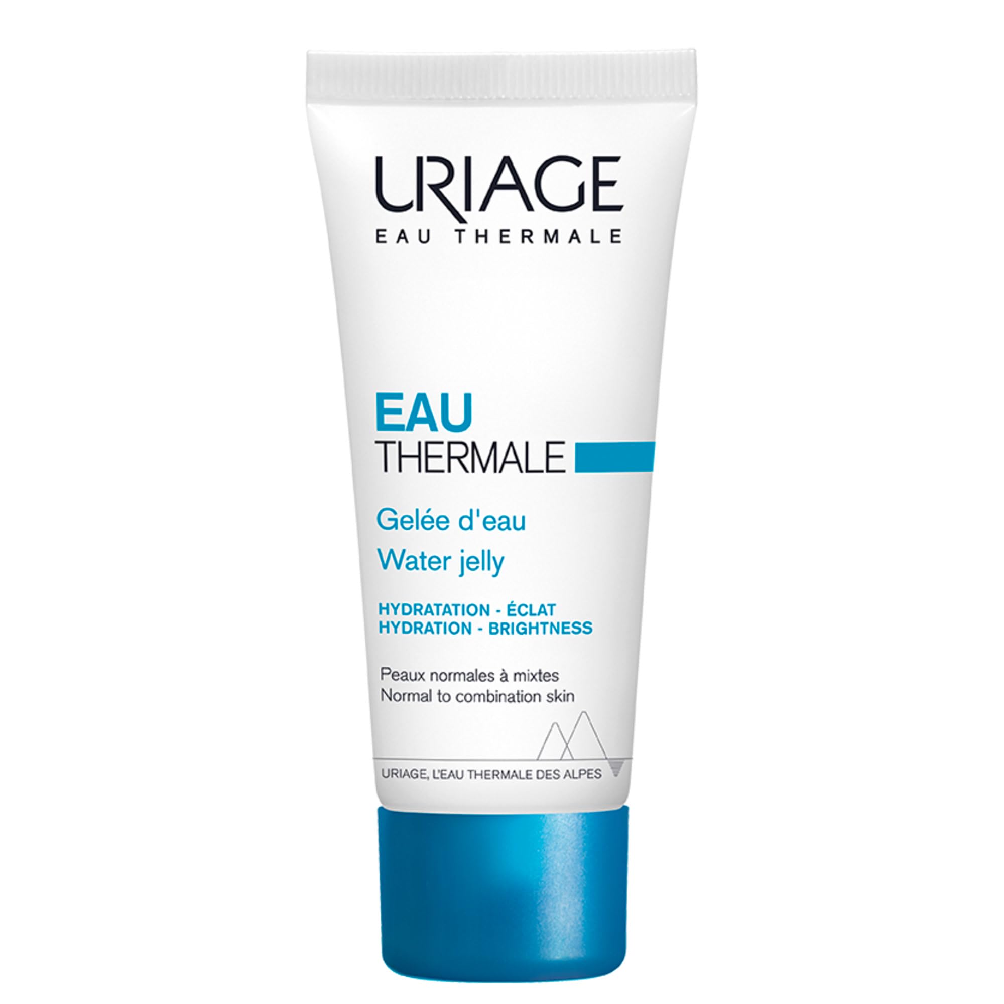 Eau Thermale Moisturizing Face Gel With Hyaluronic Acid, 24H Intense Hydration, Fresh Lightweight Unisex Gel For Combination/Oily Skins, Lovely Floral Scent, Non-Comedogenic