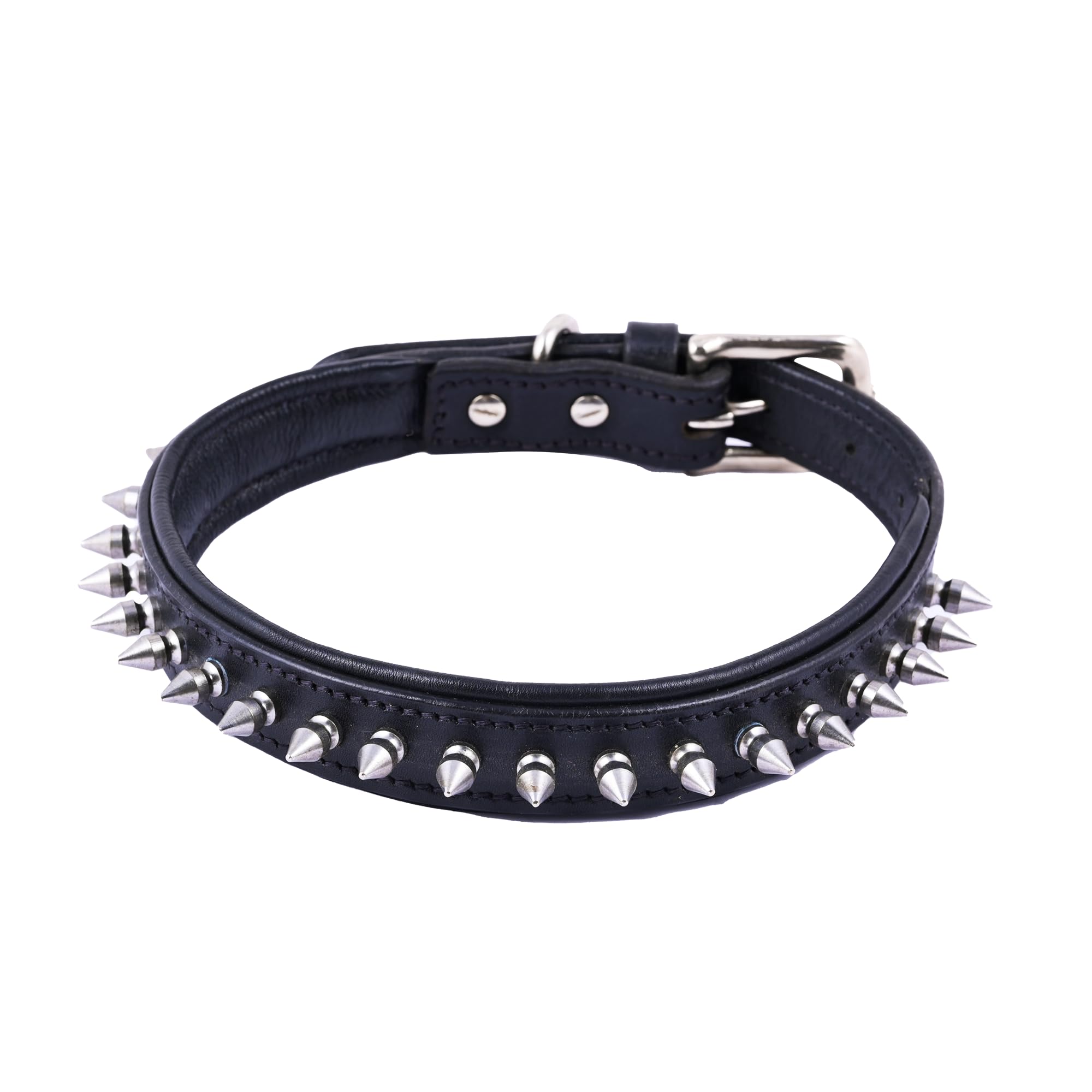 See full amazon price history chart for Adil’S Leather Spike Dog Collar for Small, Medium & Large Dogs with Strong Metal D-Ring, Adjustable Collar fits All Neck Size S, 1” Width, Black Adil’S Leather Spike Dog Collar for Small, Medium & Large Dogs with Strong Metal D-Ring, Adjustable Collar fits All Neck Size S, 1” Width, Black (B0CYLM9CJ9) Amazon Price History, Amazon Price Tracker