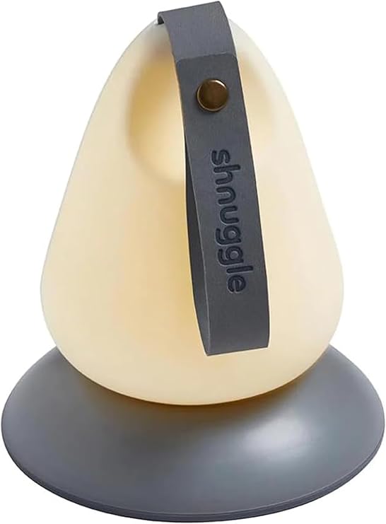 Moonlight Night Light | Sleep-Friendly Portable Baby & Toddler Bedside Lamp with Thermometer