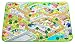 MMP Living Kids Soft, Fleece Play Mat with Slip-Resistant Backing, Indoor/Outdoor, Machine Washable, 59" L x 39" W