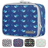 Simple Modern Kids Lunch Bag - Insulated Reusable Meal Container Box for Girls, Boys, Women, Men - Small Hadley, Shark Bite