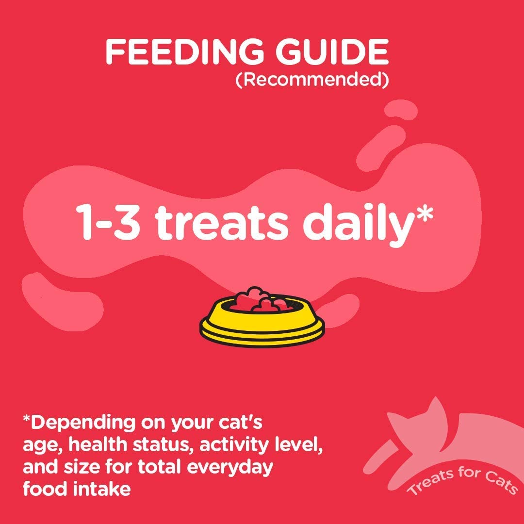 Neko Cataholic Treat for Cats and Kittens with Multi-Packs, 30gm (Soft Chicken Jerky Sliced, Pack of 3) - Sold by Foodie Puppies with Free Key Ring 4