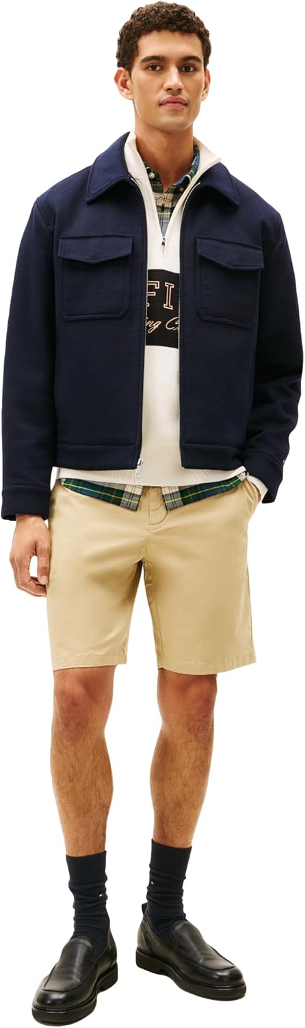 Tommy Hilfiger Men's Casual Stretch 9” Inseam Chino Shorts