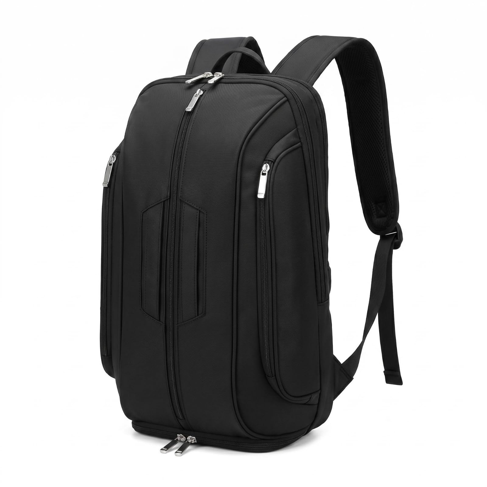 Ergonomic Straps Double Strap Badminton Black Large | Storage Capacity Water-Resistant Build Comfortable Carry Everyday Convenience Large Black-image-17