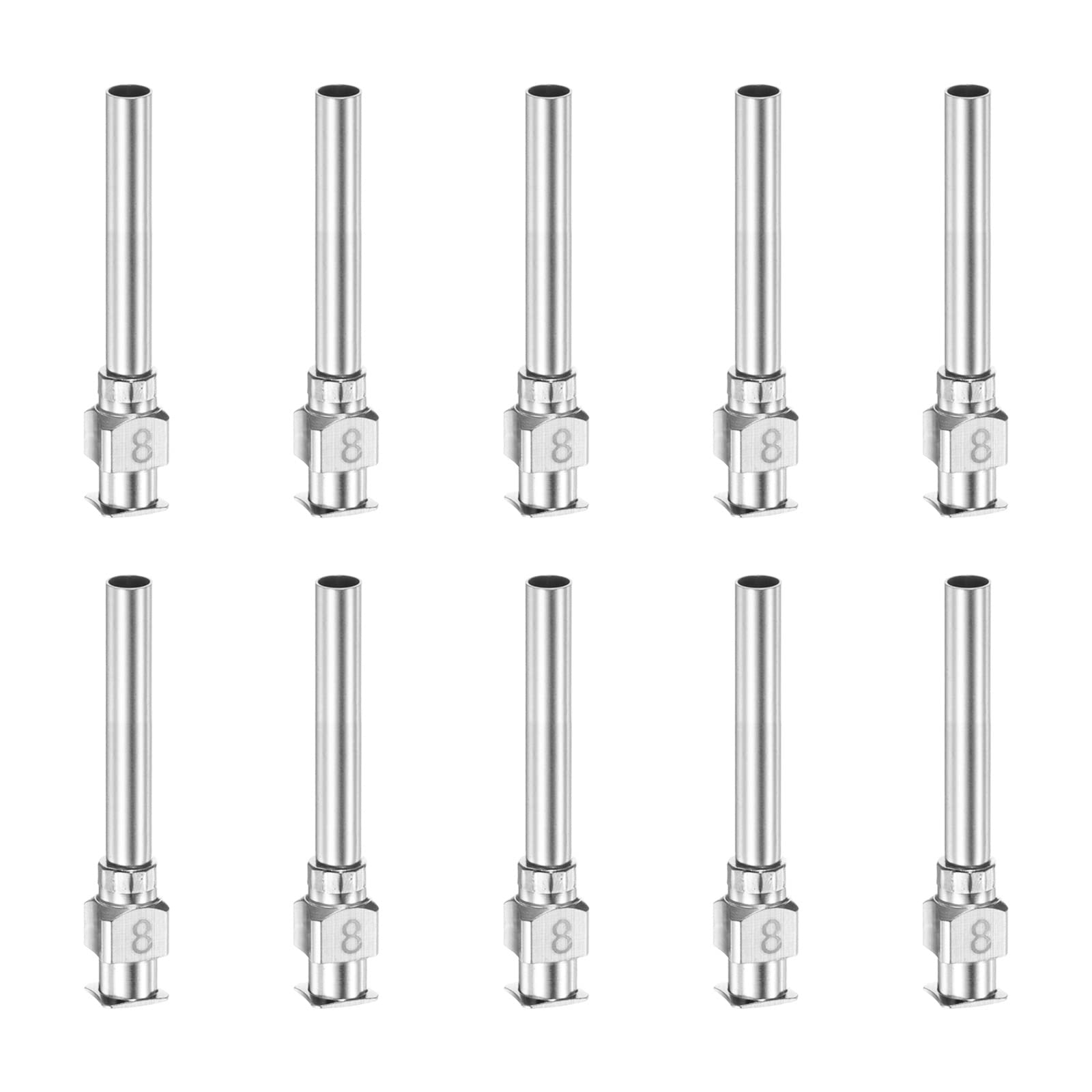 HARFINGTON 10pcs 20Gauge Stainless Steel Dispensing Needles, 1" All Metal Glue Needle Tube Blunt Tips Luer Lock for Thick Liquids, Ink, Glue, Lab Use — Amazon image 26
