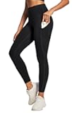 Leggings with Pockets for Women High Waisted Athletic Workout Compression Leggings Tummy Control Yoga Pants Women