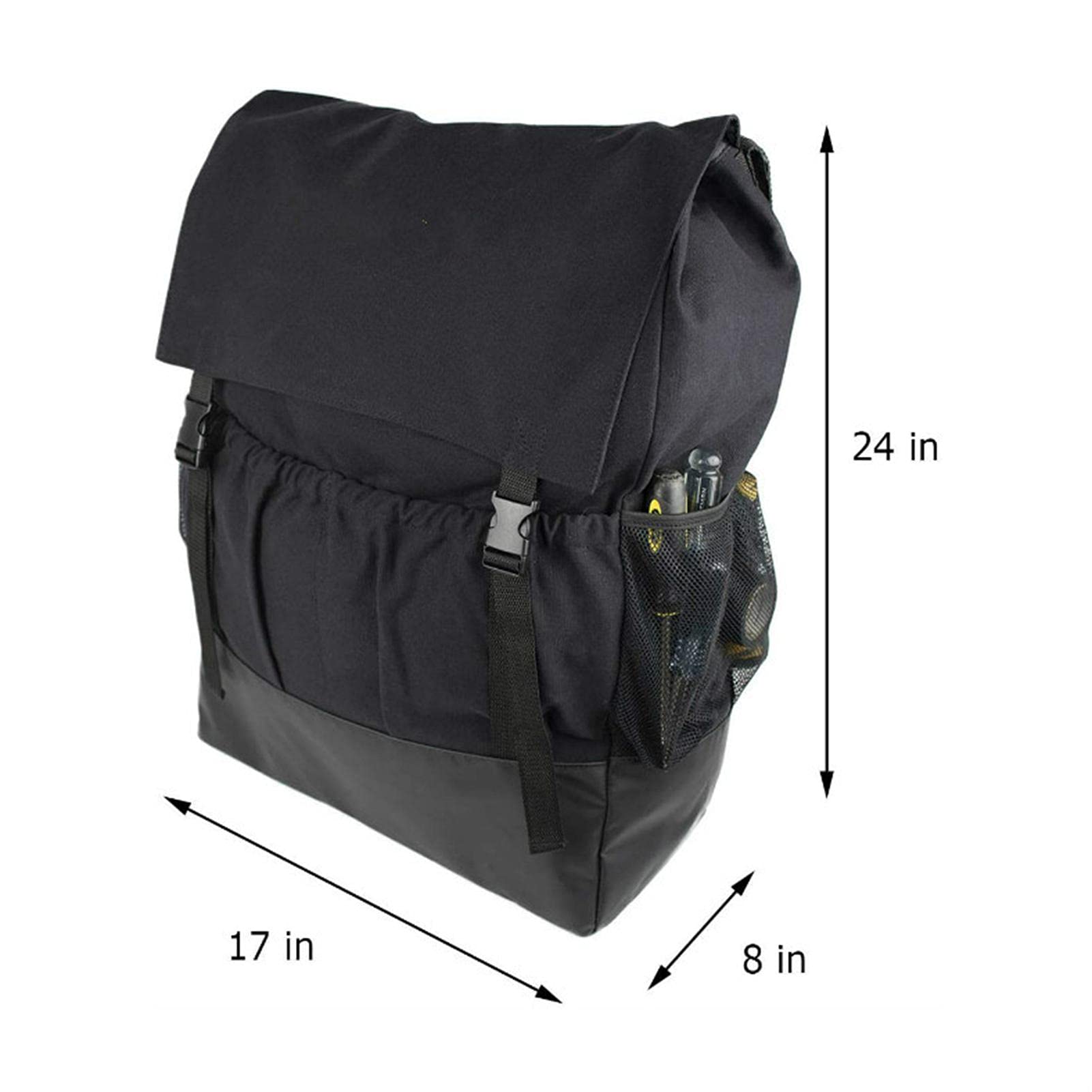 Bolsa de basura para neumáticos de repuesto, bolsa de almacenamiento para neumáticos de repuesto, organizador de maletero para equipo de recuperación todoterreno exterior, 24 x 17 x 8