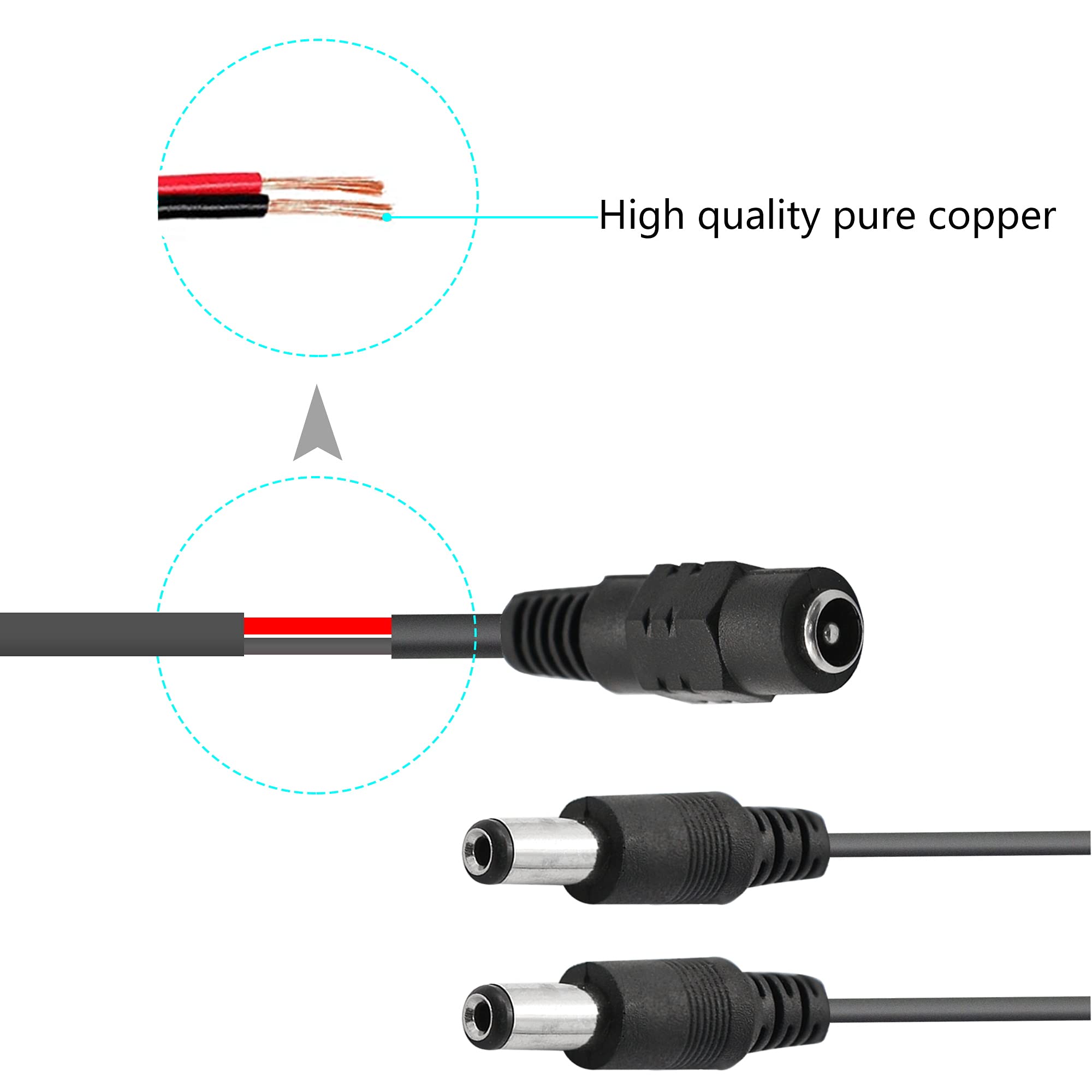 Cina Adattatore Di Alimentazione Da 12 VDC 5A 4CH Con Cavo AC - Foto 10
