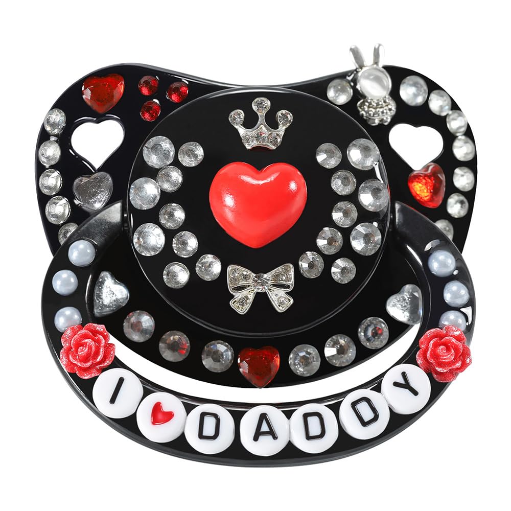 CutiePlusU Large Size Pacifier Big Shield Dummy Soother Black2