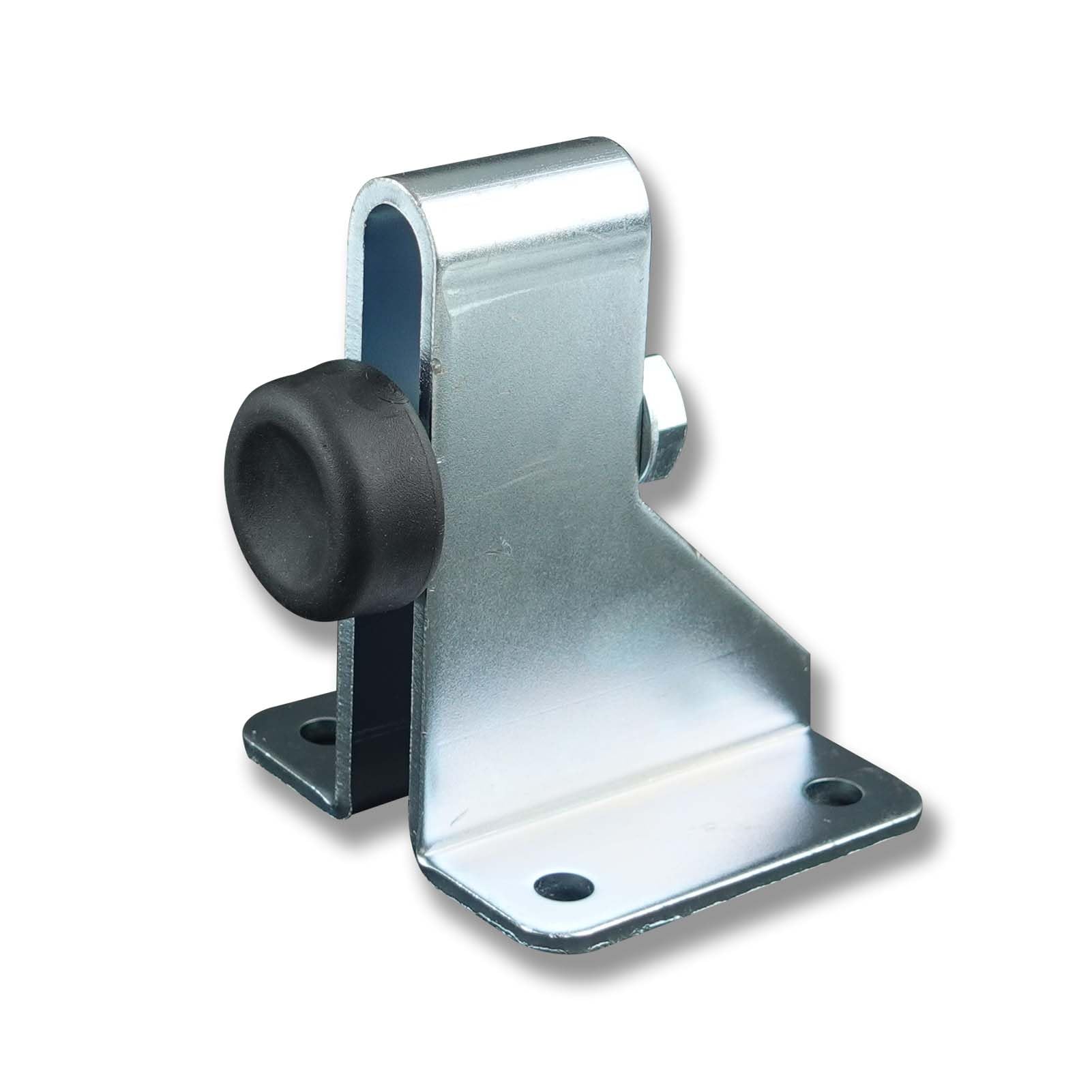 SCHARTEC Gate stop, height adjustable, floor stop, end stop, gate stopper, floor adjustable, sliding gate