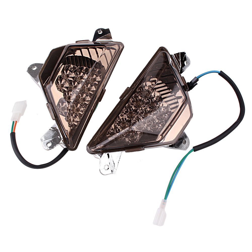 GZYF Front Turn Signals Indicator Blinker Lens for Kawasaki Ninja ZX-6R / Ninja 650 2013 2014 2015 2016
