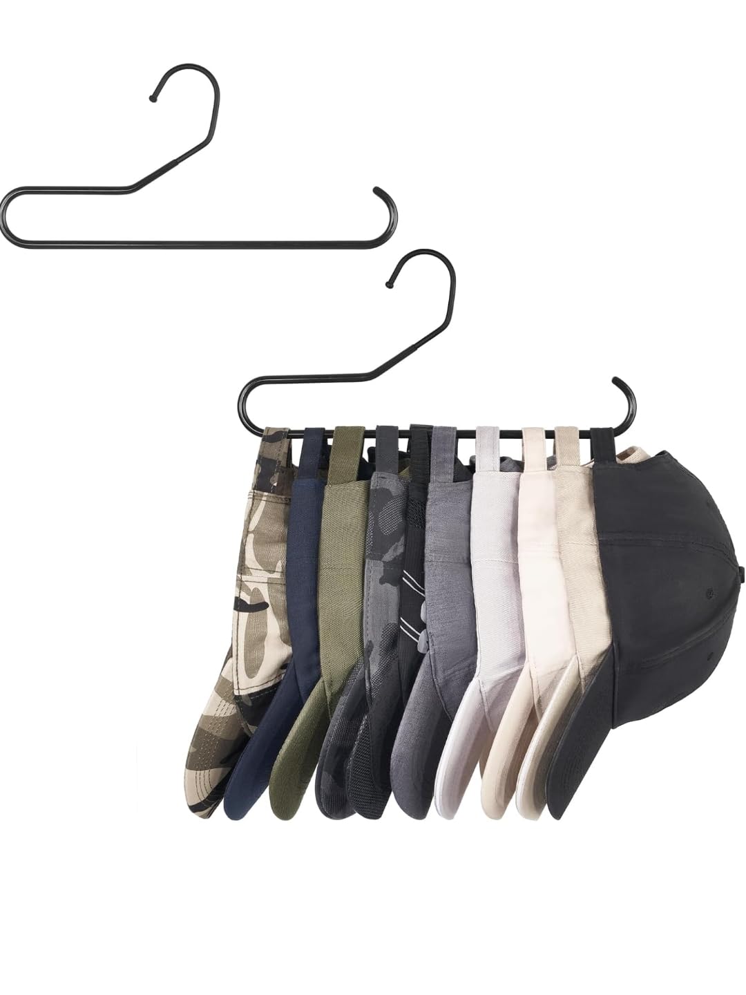 Accurate Trader Hats,Purse Hangers,Purse Organizer for Closet,Backpack Hanger Hooks for Closet,Vinyl Coated Anti-Slip Metal Bag Hanger for Hanging Purses,Jeans,Ties,Handbags,Belts, Scarves,Hats 2 pcs-image-37