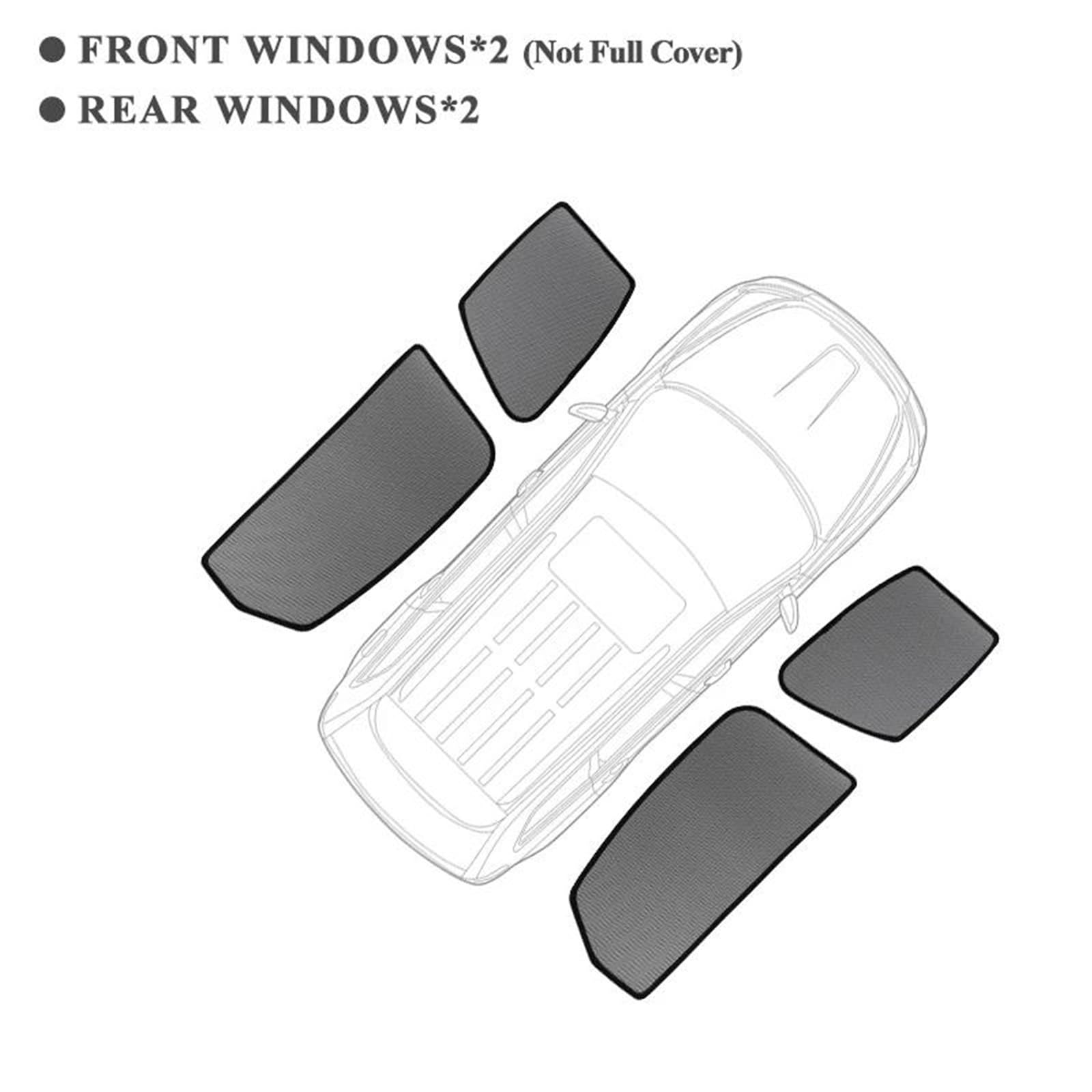 Parasol Coche para Mercedes para Benz Clase A para W176 2012-2018 180 200 Parasol Ventana Coche Cortina Parasol Visera Protectora Niños Coche Parasol(4PCS Side)