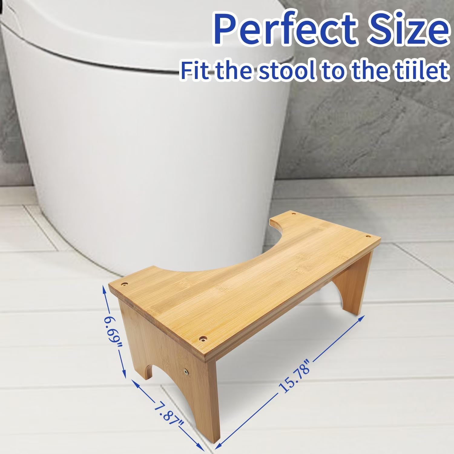 Toilet Poop Stool, 6.7