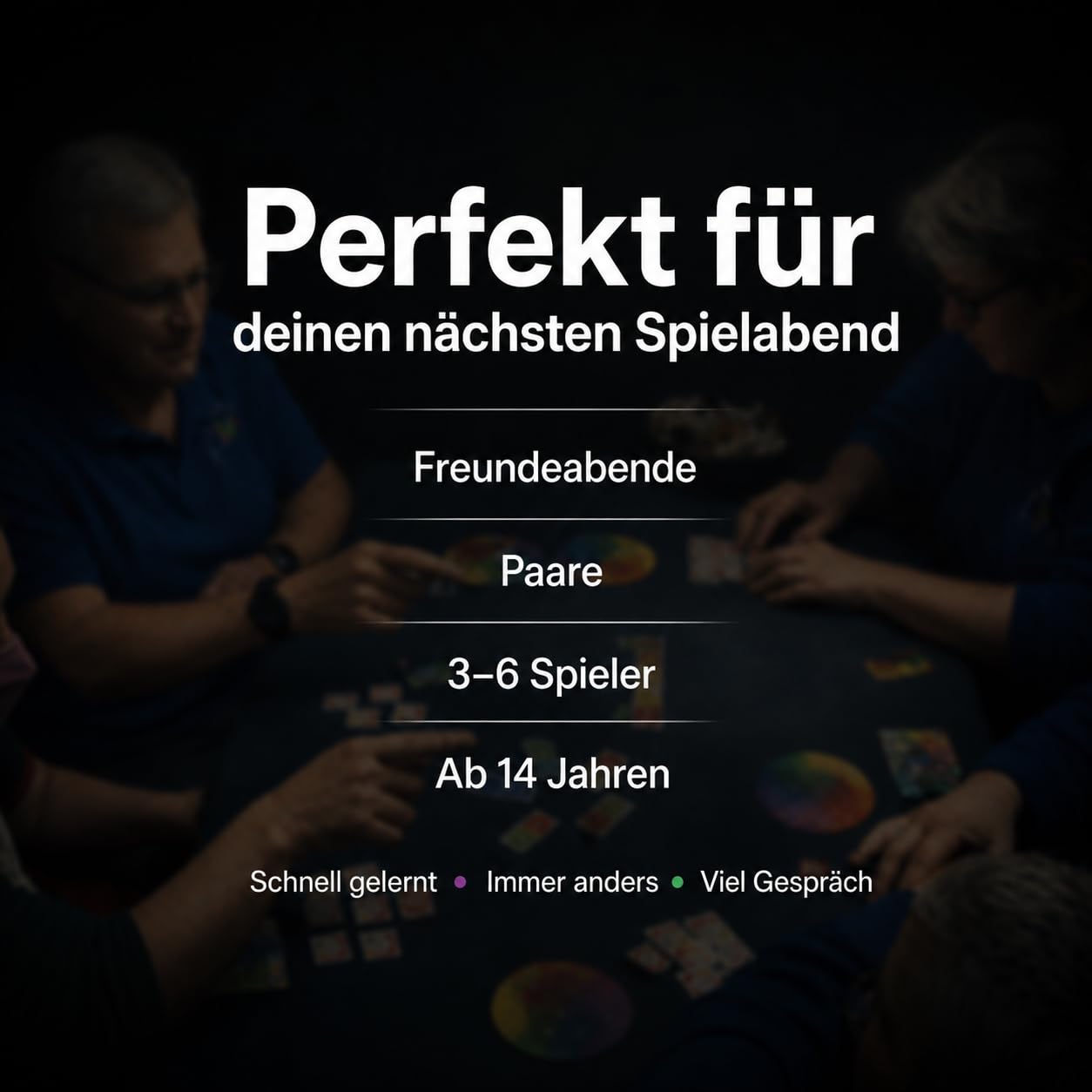 Subliminal Partyspiel für Erwachsene – Kreatives Assoziationsspiel & Kommunikationsspiel | Gesellschaftsspiel für 3–6 Spieler ab 14 Jahren | Perfekt für Spieleabend & Freunde