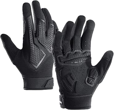 Winter Long Finger Cycling Gloves Touch Screen Gloves Liner Windproof Biking MTB Anti-Slip Shock-Absorbing Padded Gloves